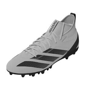 Adidas Mens Adizero Impact.2 Football Cleats US 8.5 Grey Black Athletic EUC